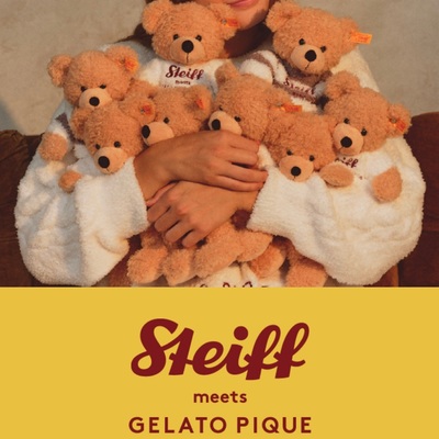 Steiff meets GELATO PIQUE♪