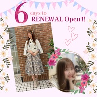 🌸yuria店長ご来店決定！！🌸オープンまであと6日✨