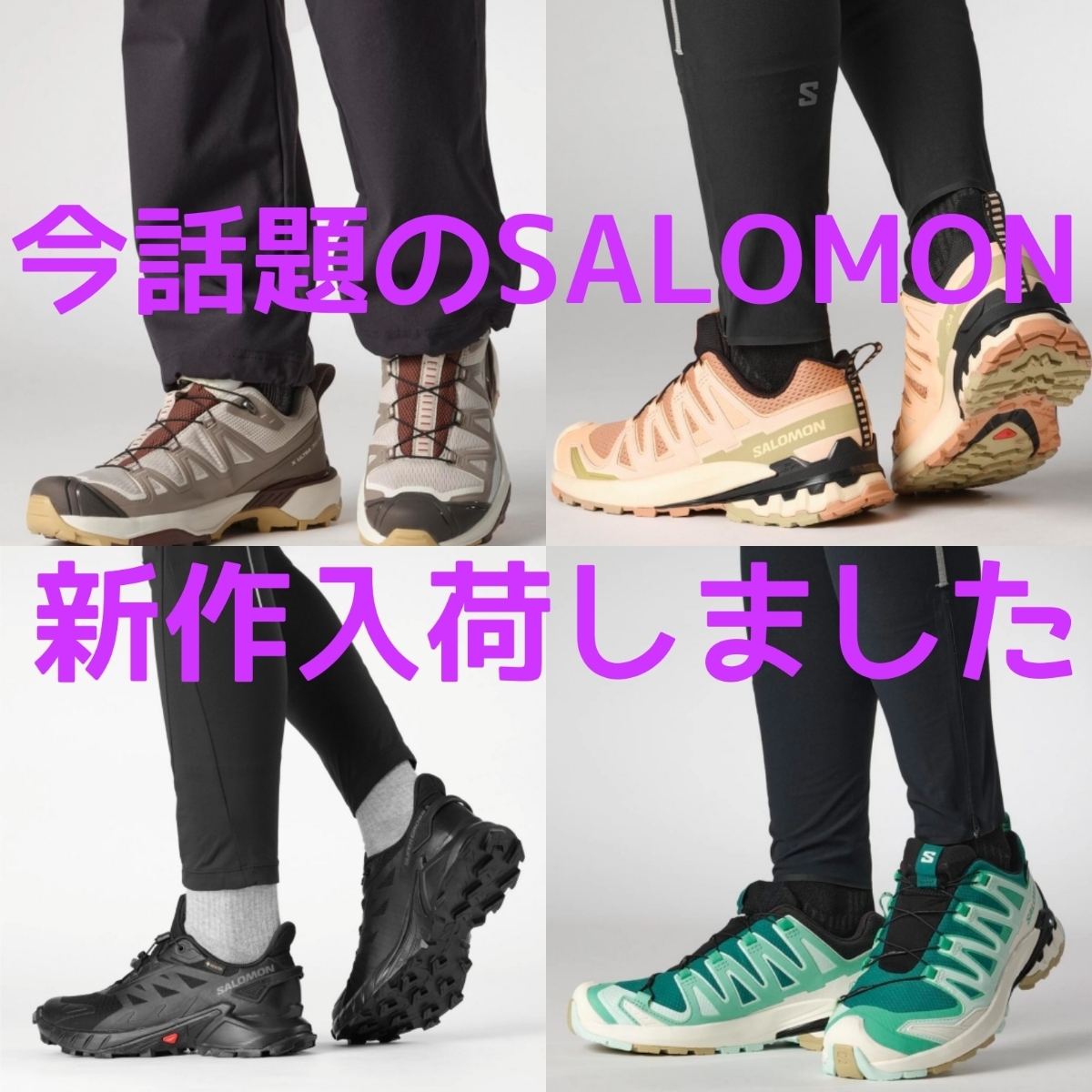 SALOMON入荷しました！