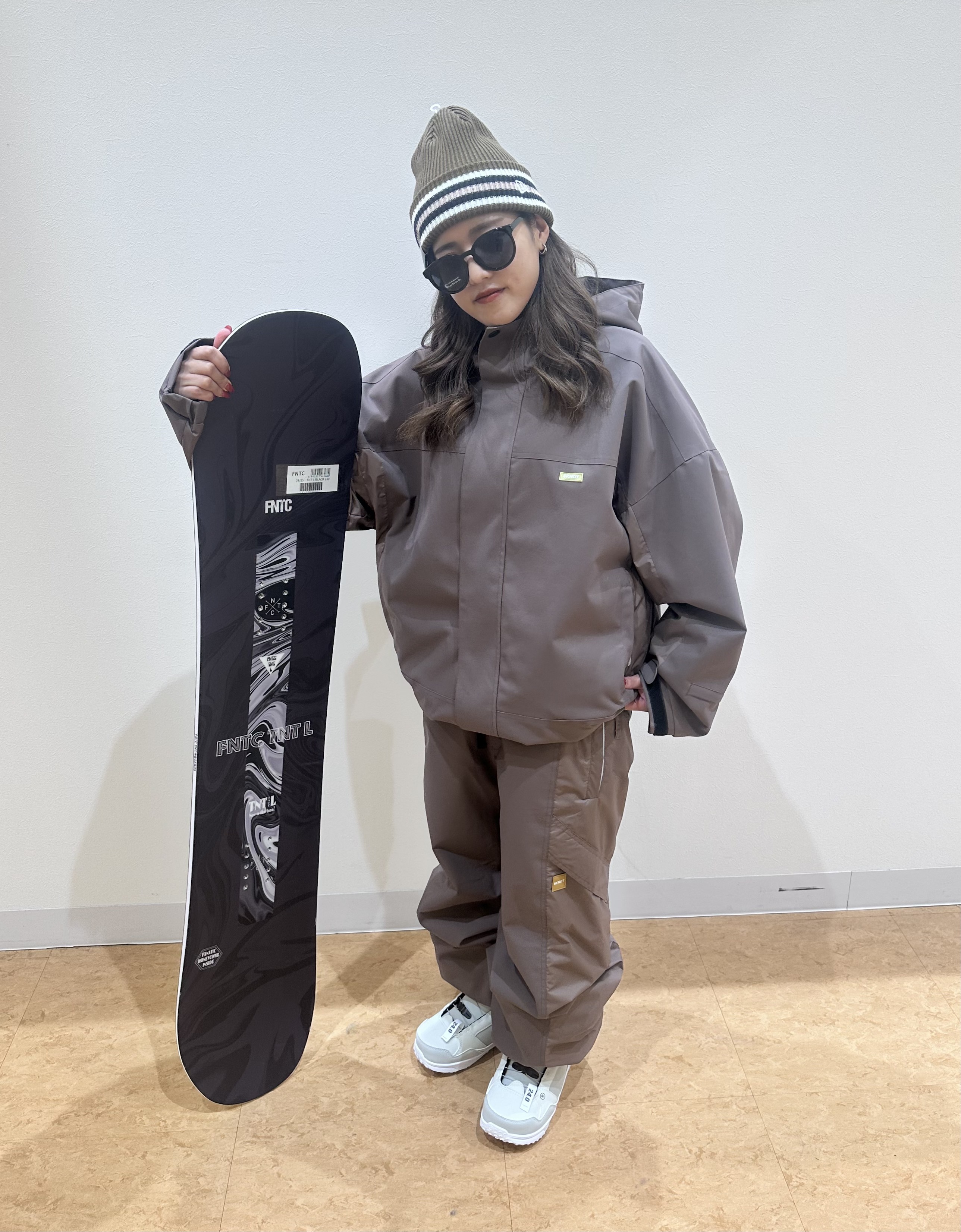 enjoy snowboard！